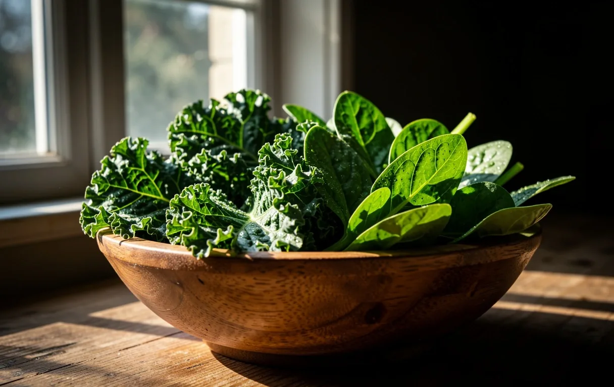 Vegetales de hoja verde